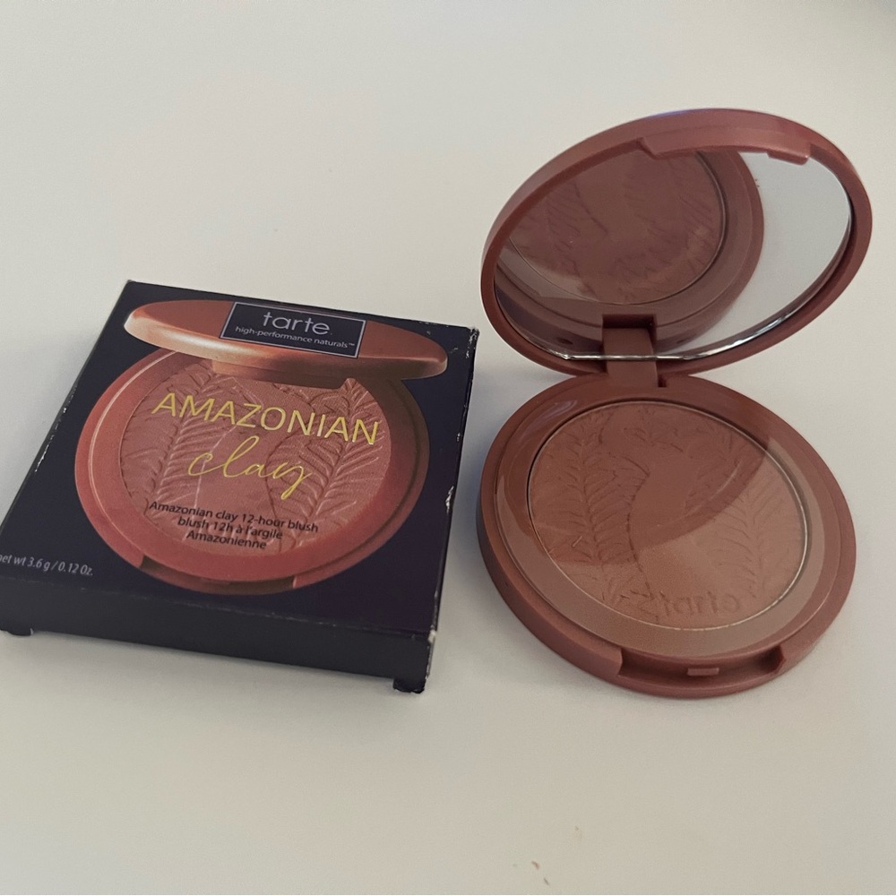 Tarte Warm Brown ‘SEDUCE’ Blush Matte Finish NEW NWT